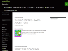 Tablet Screenshot of gamextazy.com